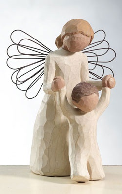 STATUE ANGE GARDIEN NDSP