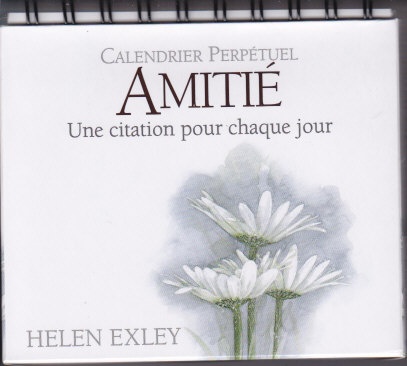 CALENDRIER PERPETUEL - AMITIE