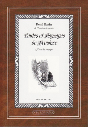 CONTES ET PAYSAGES DE PROVINCE