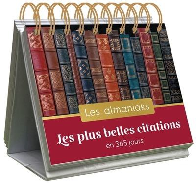 ALMANIAK LES PLUS BELLES CITATIONS EN 365 JOURS