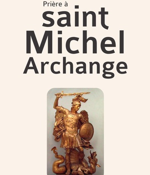 PRIERE A SAINT MICHEL ARCHANGE (LOT DE 10)