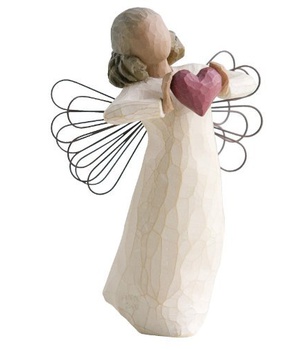 STATUE ANGE DE L'AMOUR WITH LOVE NDSP