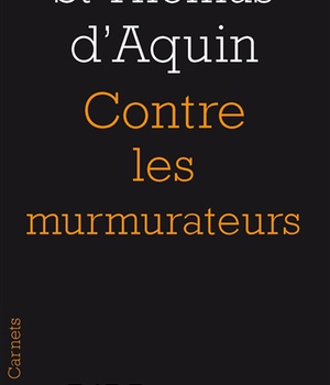 CONTRE LES MURMURATEURS