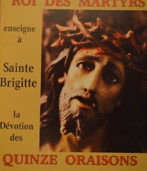 QUINZE ORAISONS DE STE BRIGITTE NDSP