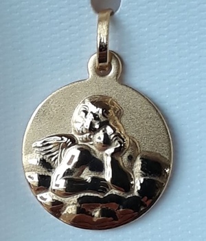 MEDAILLE ANGE PO 14 MM
