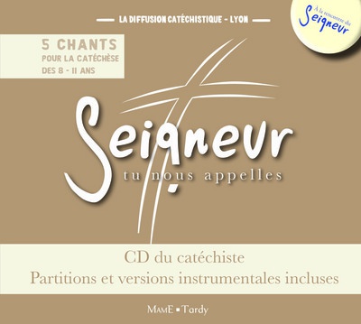 8-11 ANS - CD DU CATECHISTE MARRON + PARTITIONS - MODULES 9 A 12 - AUDIO
