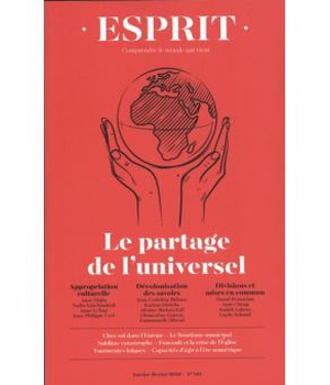 ESPRIT - LE PARTAGE DE L'UNIVERSEL - JANVIER - FEVRIER 2020