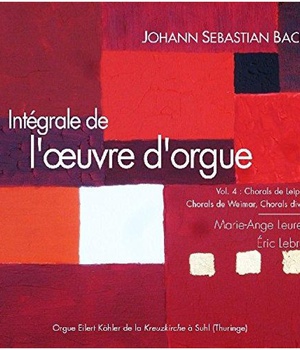 JS BACH VOL 4 INTEGRALE DE L'OEUVRE D'ORGUE