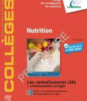 NUTRITION - REUSSIR SON DFASM - CONNAISSANCES CLES