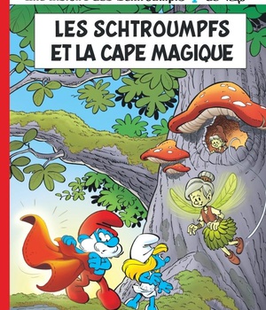LES SCHTROUMPFS LOMBARD - TOME 42 - LES SCHTROUMPFS ET LA CAPE MAGIQUE