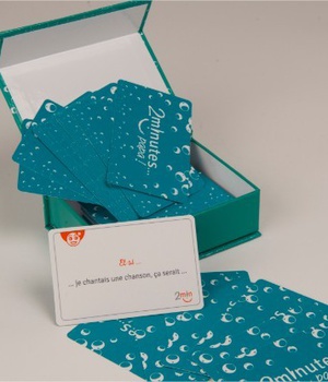 2 MINUTES PAPA ! LE JEU QUI FAIT PETILLER VOTRE FAMILLE - UN JEU DE 52 CARTES FACILE, SIMPLE ET POSI