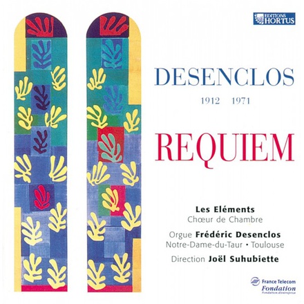 DESENCLOS - REQUIEM - CD - CHOEUR DE CHAMBRE - AUDIO