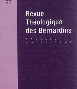 REVUE THEOLOGIQUE DES BERNARDINS 17