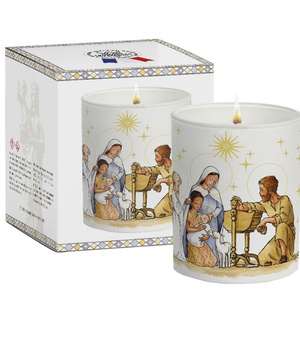 BOUGIE NATURELLE PARFUMEE A L'ENCENS - AVENT
