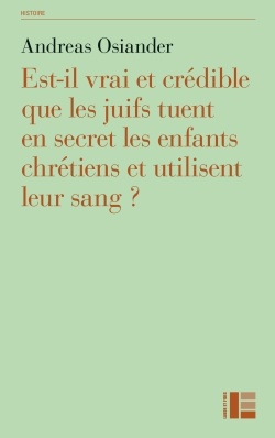 QUE LES JUIFS NE TUENT PAS LES ENFANTS DES CHRETIENS