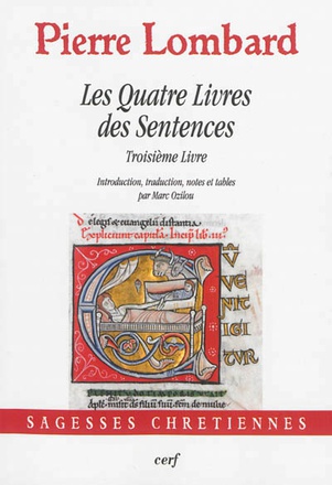 LES QUATRE LIVRES DES SENTENCES - TROISIEME LIVRE