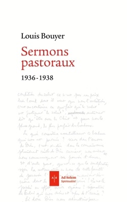 SERMONS PASTORAUX - 1936 - 1939