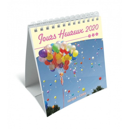 CALENDRIER 2020 JOURS HEUREUX NDSP