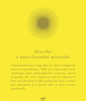DIRE OUI A NOTRE FECONDITE SPIRITUELLE