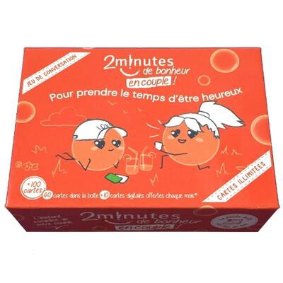 2 MINUTES DE BONHEUR EN COUPLE ! - POUR PRENDRE LE TEMPS D'ETRE HEUREUX - EDITION ILLUSTREE