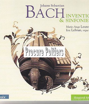 JEAN-SEBASTIEN BACH - INVENTIONS ET SINFONIES - AUDIO