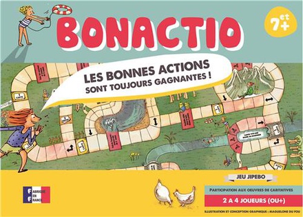 BONACTIO - LES BONNES ACTIONS SONT TOUJOURS GAGNANTES ! - 2 A 4 JOUEURS (OU +) - 7 ANS ET +