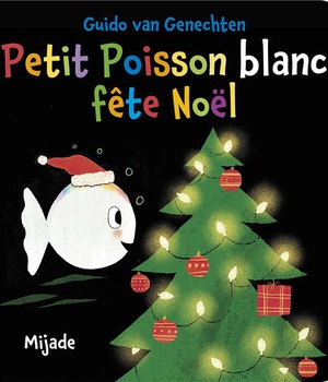 PETIT POISSON BLANC FETE NOEL
