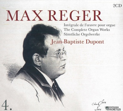 MAX REGER - VOLUME 4 - CD - INTEGRALE DE L'OEUVRE POUR ORGUE - 2 CD - AUDIO