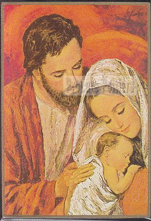 LA SAINTE FAMILLE - ICONE CLASSIQUE 14,4X10,6 CM - 753.72