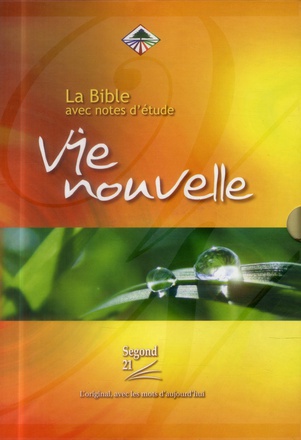 BIBLE SEGOND 21 VIE NOUVELLE : SOUPLE DUO BRUN/MARRON, AVEC BOITIER