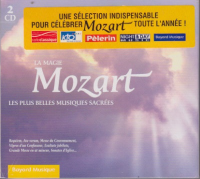CD MAGIE MOZART - MUSIQUES SACREES - VOL1