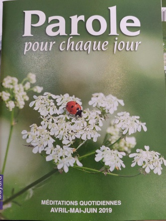 PAROLE POUR CHAQUE JOUR AVRIL - JUIN 2019 N 18