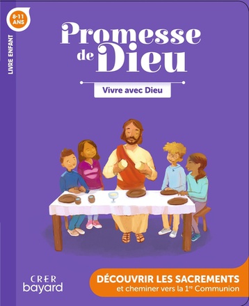 PROMESSE DE DIEU - VIVRE AVEC DIEU - ENFANT - VIOLET