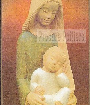 ICONE MEDIA 10X15 Y LE PAPE V ENFANT ACCOUDE NDSP