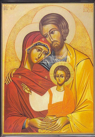 LA SAINTE FAMILLE - ICONE CLASSIQUE 25,7X18,1 CM - 153.74