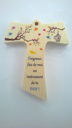 CROIX TAU TEXTE DE SAINT FRANCOIS