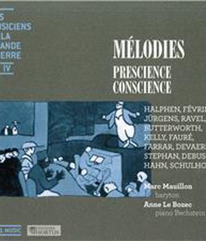 MELODIES PRESCIENCE, CONSCIENCE - CD - LES MUSICIENS ET LA GRANDE GUERRE 4