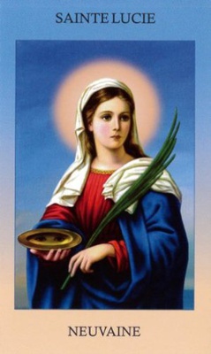 LIVRET DE NEUVAINE A SAINTE LUCIE