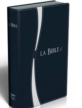 BIBLE SEGOND 21 - DUO BLEU/ARGENT, TRANCHES ARGENT