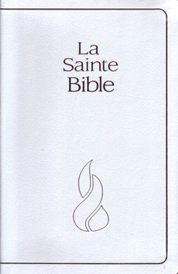 BIBLE NEG COMPACT FIBROCUIR TR.OR BLANC