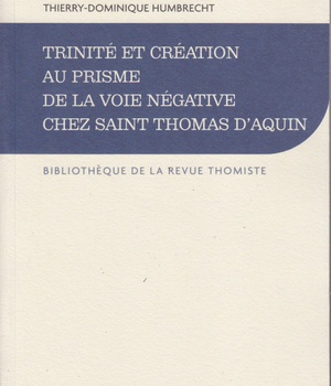 TRINITE ET CREATION AU PRISME DE LA VOIE NEGATIVE