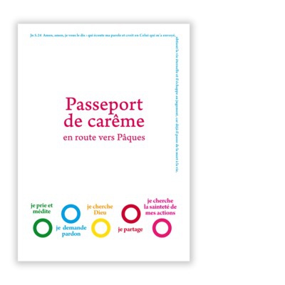 PASSEPORT DE CAREME 18+ - EN ROUTE VERS PAQUES