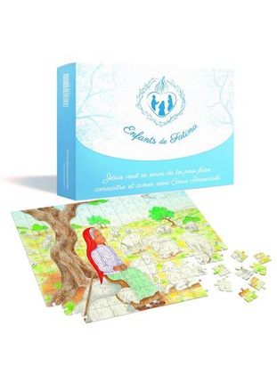LUCIE, CONFIDENTE DE MARIE - PUZZLE - 64 PIECES + FEUILLE MODELE
