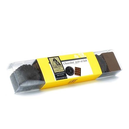 ETUI DE 30 CHOCOLATS NOIR ET LAIT 175 GRAMMES