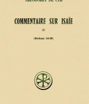 SC 315 COMMENTAIRE SUR ISAIE, III