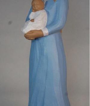 STATUE NUIT DE LUMIERE - NOTRE DAME DE LA CONFIANCE 25CM