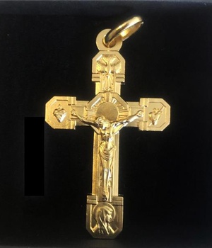 CROIX DU PARDON COULEUR OR