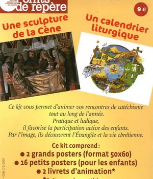 KIT POSTERS N4  SCULPTURE DE LA CENE