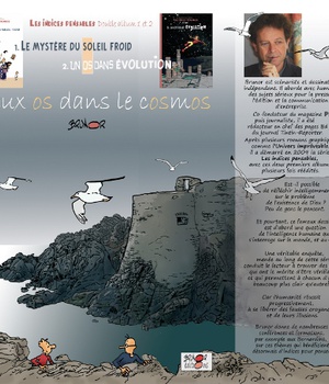 LES INDICES-PENSABLES DOUBLE ALBUM TOME 1 ET 2 - DEUX OS DANS LE COSMOS (SAISON 1)