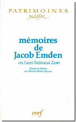 MEMOIRES DE JACOB EMDEM